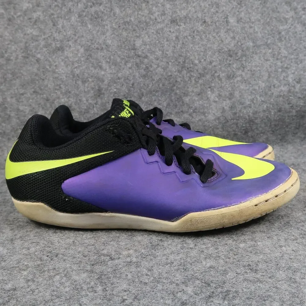 Nike Shoes Kids 5.5 Indoor Soccer HypervenomX Pro 1C Sport Athletic Purple Black